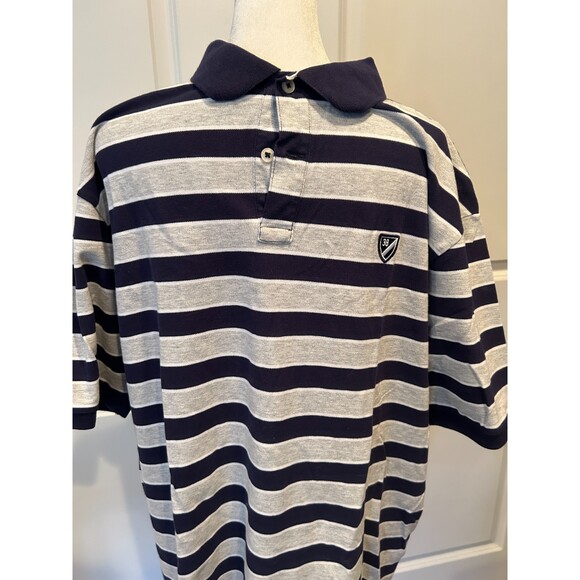 Cremieux Striped Polo - XL - Picture 1 of 2